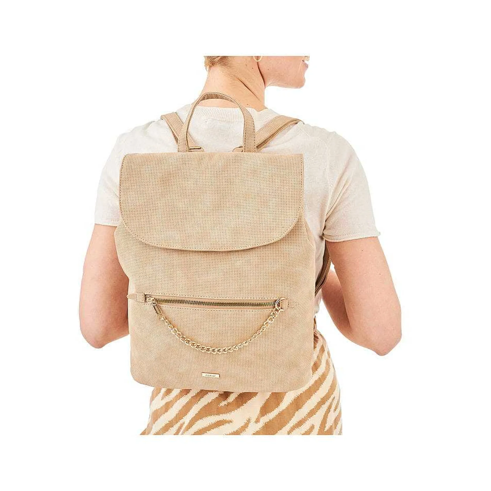 Rieker Bags-| Backpack Beige