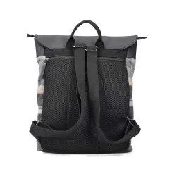Rieker Bags-| Backpack Black And Light Beige