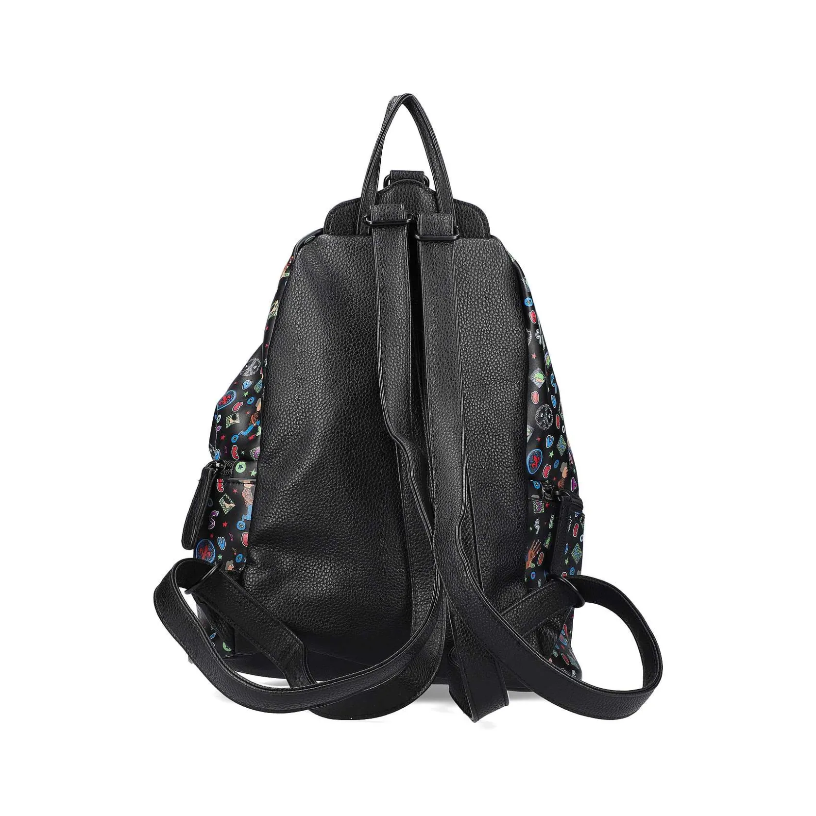 Rieker Bags-| Backpack Black Pattern