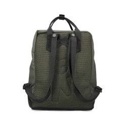 Rieker Bags-| Backpack Khaki Green-Black