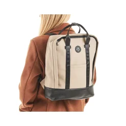Rieker Bags-| Backpack Sand Beige-Black