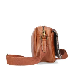 Rieker Bags-| Caramel Brown Check Handbag