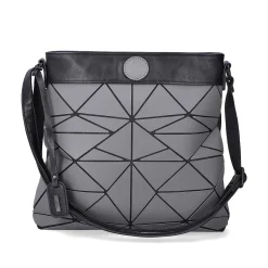 Rieker Bags-| Handbag Asphalt Gray-Black