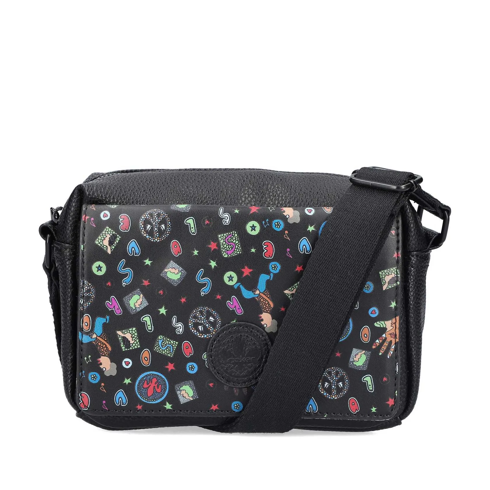 Rieker Bags-| Handbag Black-Multi