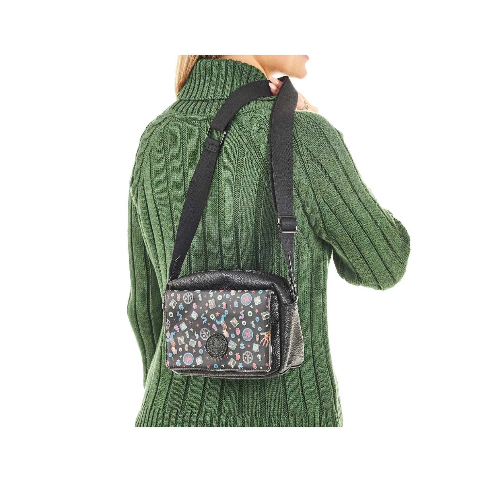 Rieker Bags-| Handbag Black-Multi