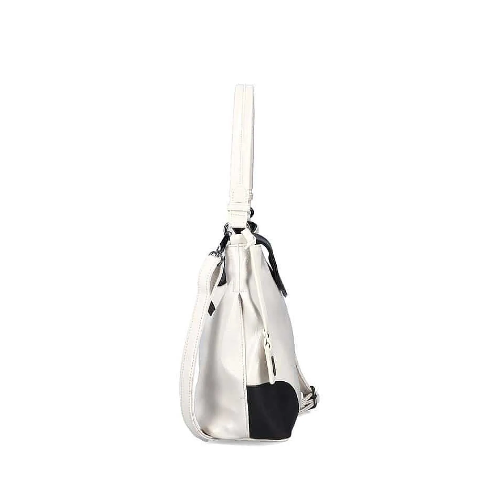 Rieker Bags-| Handbag Cream Beige Metallic