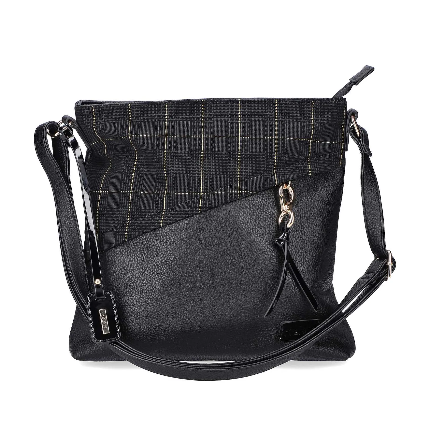 Rieker Bags-| Handbag Jet Black