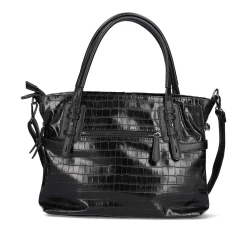 Rieker Bags-| Handbag Jet Black