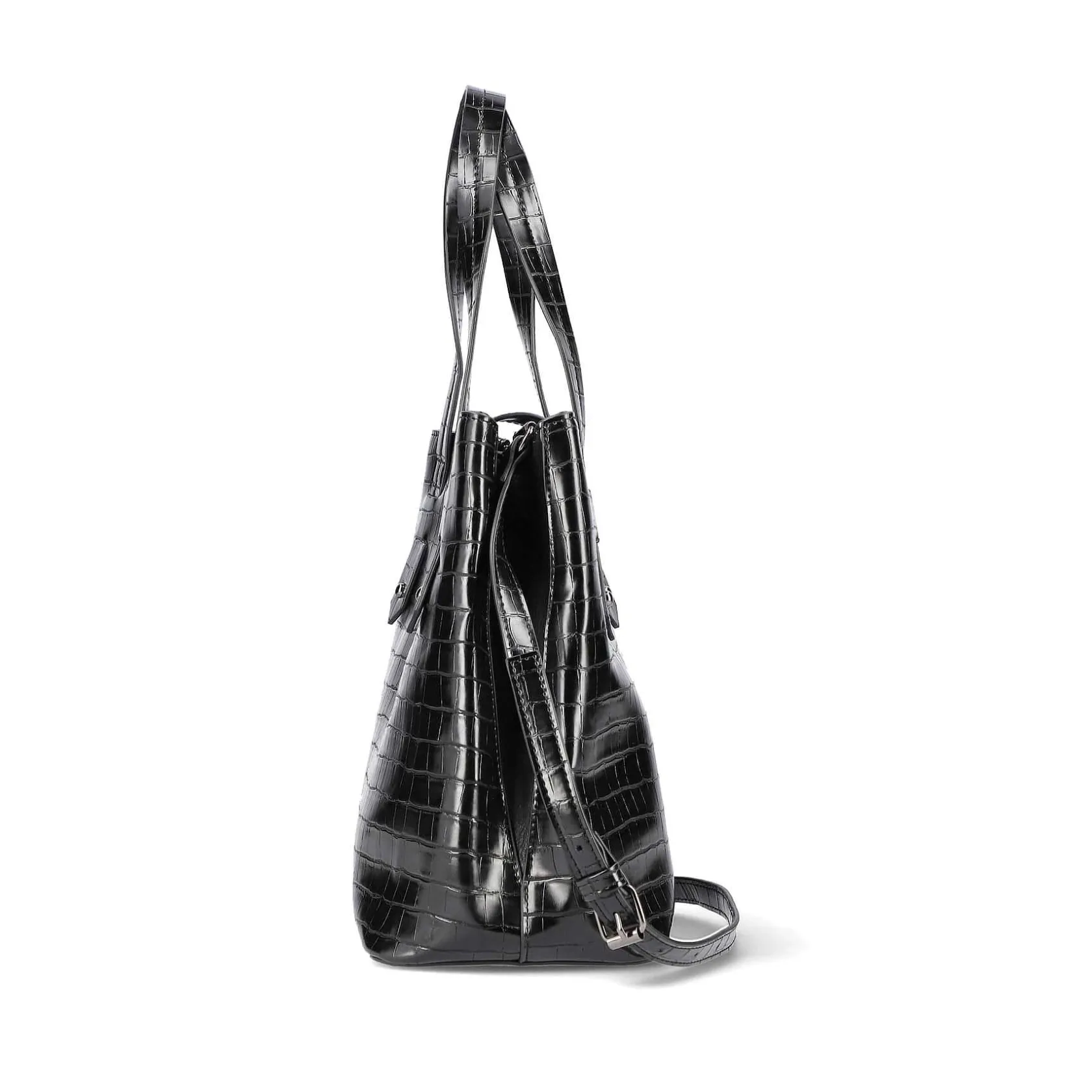Rieker Bags-| Handbag Jet Black