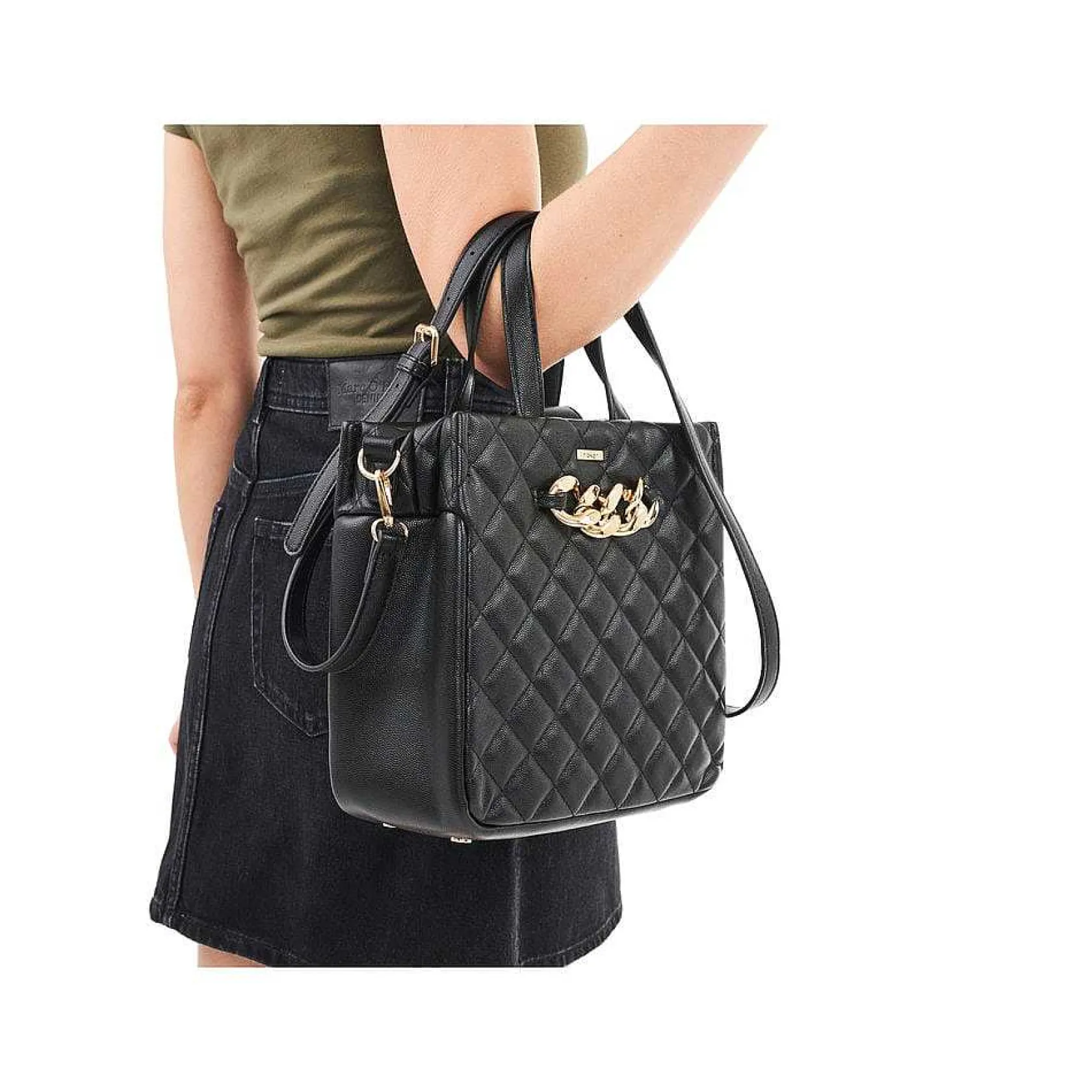 Rieker Bags-| Handbag Night Black