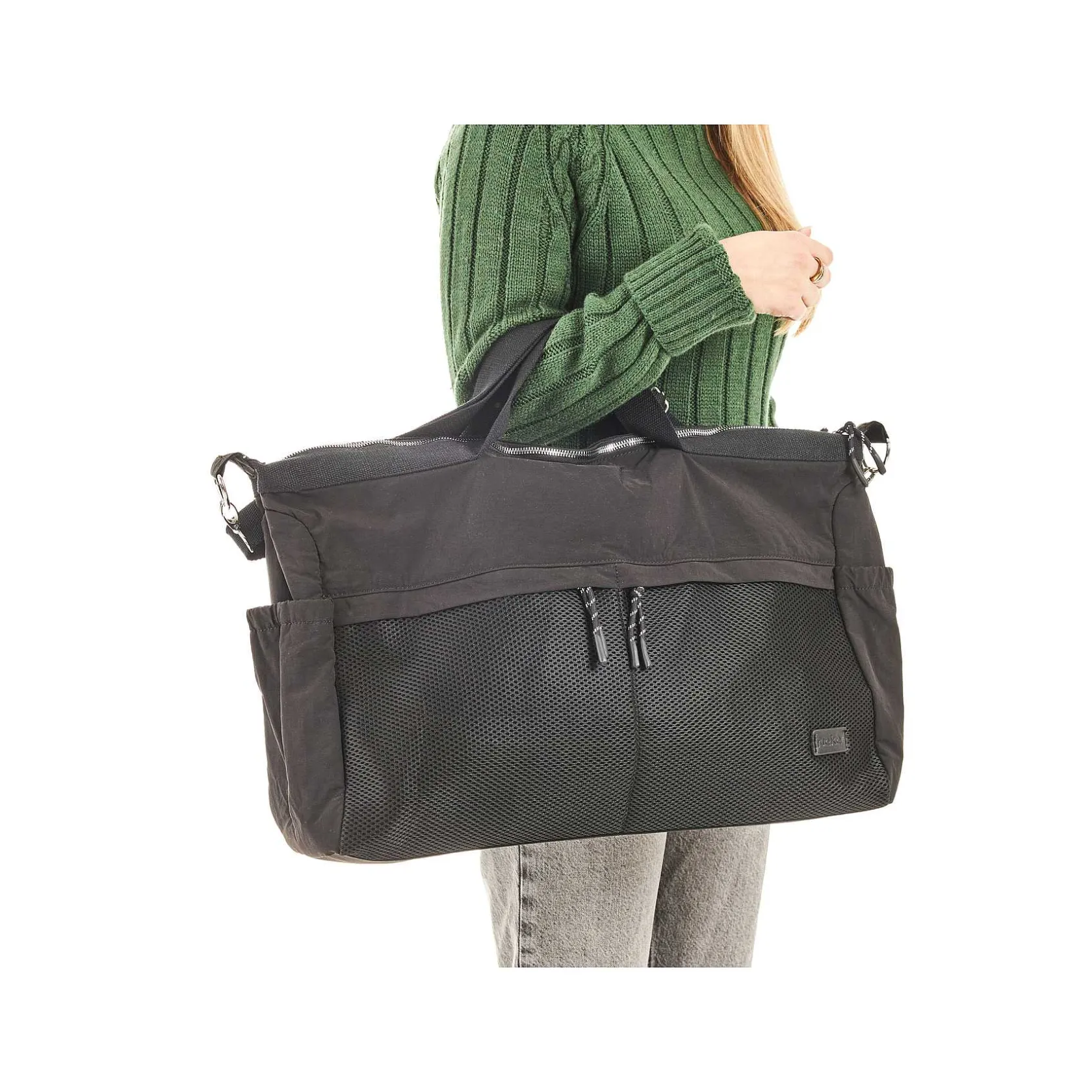 Rieker Bags-| Shopper Jet Black