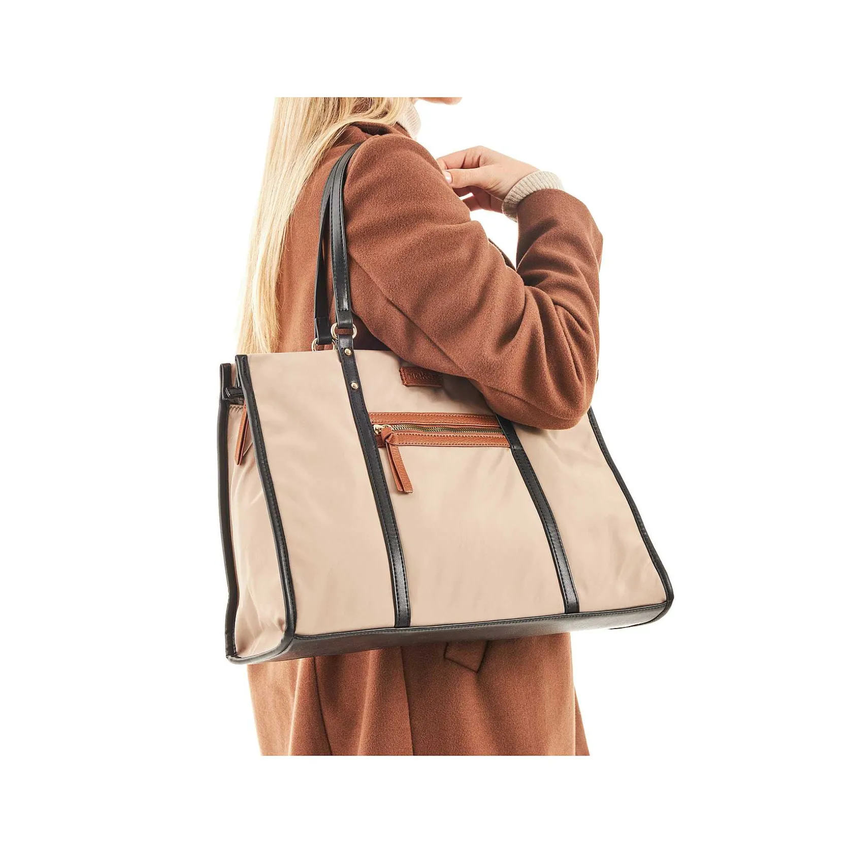 Rieker Bags-| Shopper Sand Beige