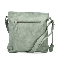Rieker Bags-| Shoulder Bag Mint Green-Light Beige