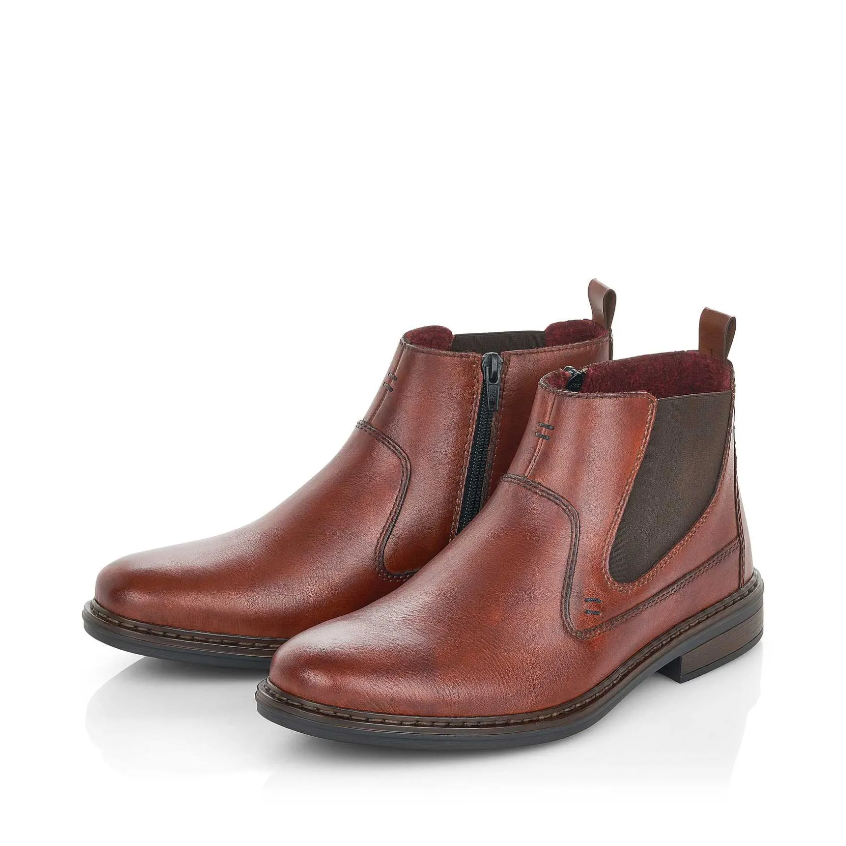 Rieker Boots-Men'S Chelsea Boots Coffee Brown