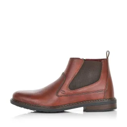 Rieker Boots-Men'S Chelsea Boots Coffee Brown