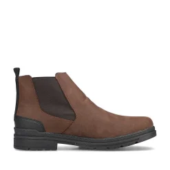 Rieker Boots-Men'S Chelsea Boots Caramel Brown