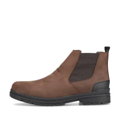 Rieker Boots-Men'S Chelsea Boots Caramel Brown