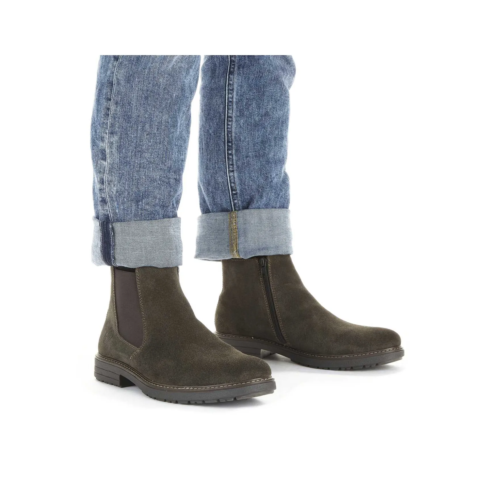 Rieker Boots-Men'S Chelsea Boots Nut Brown