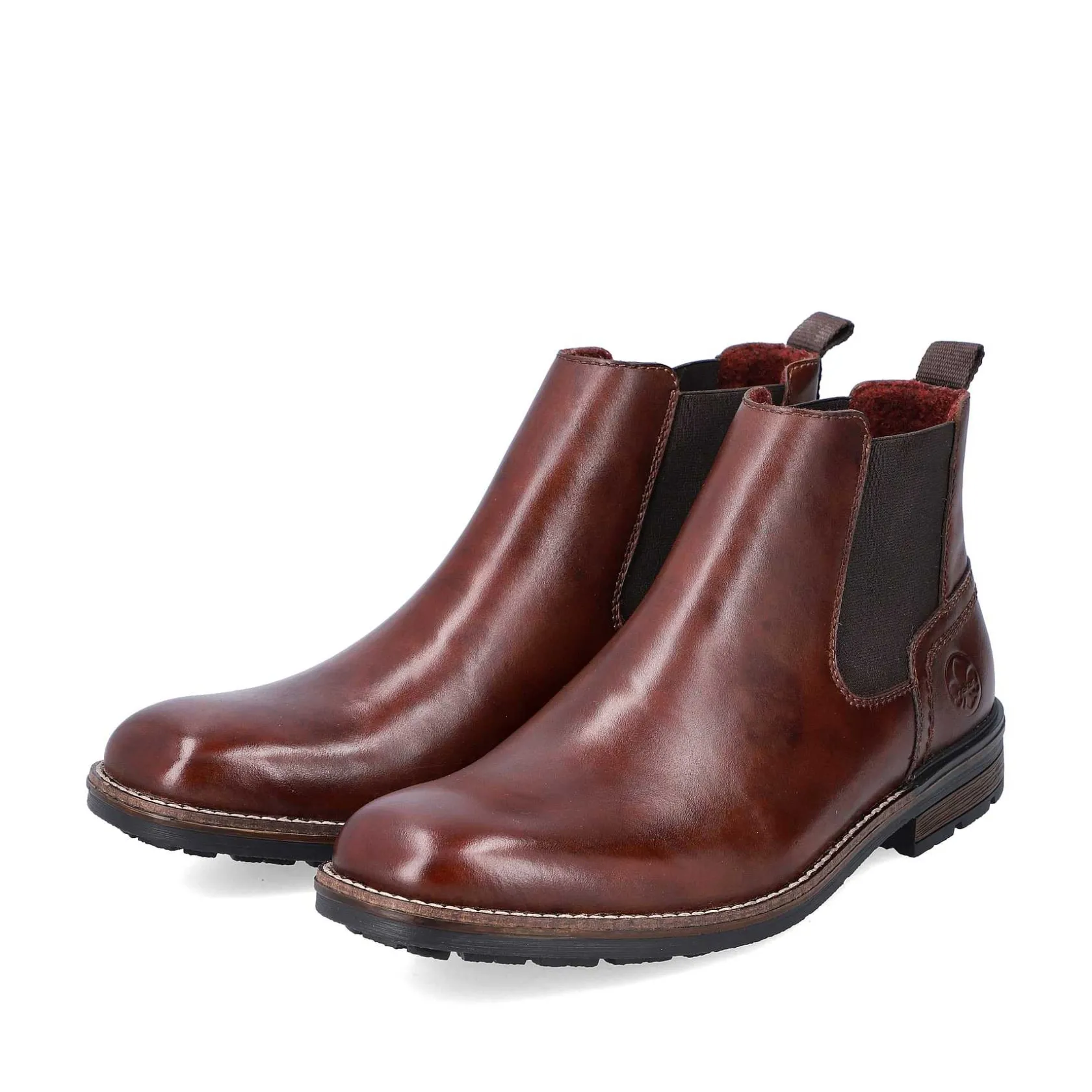 Rieker Boots-Men'S Chelsea Boots Chestnut Brown