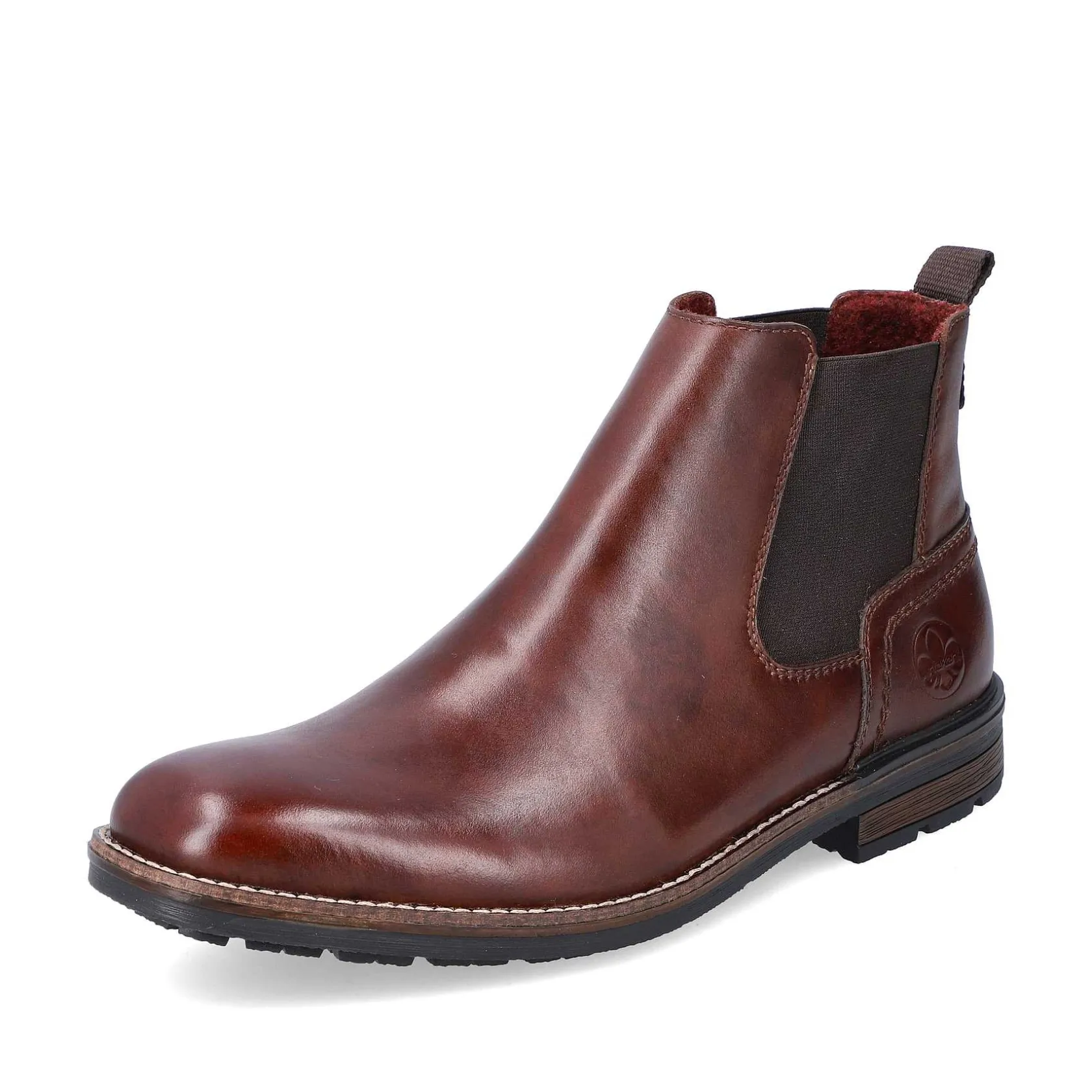Rieker Boots-Men'S Chelsea Boots Chestnut Brown