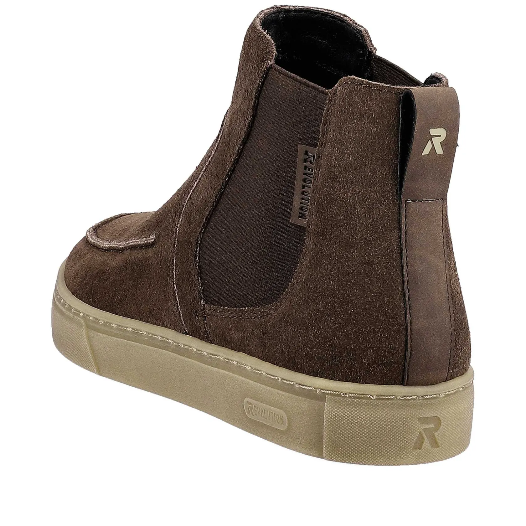 Rieker Boots-Men'S Chelsea Boots Mocha