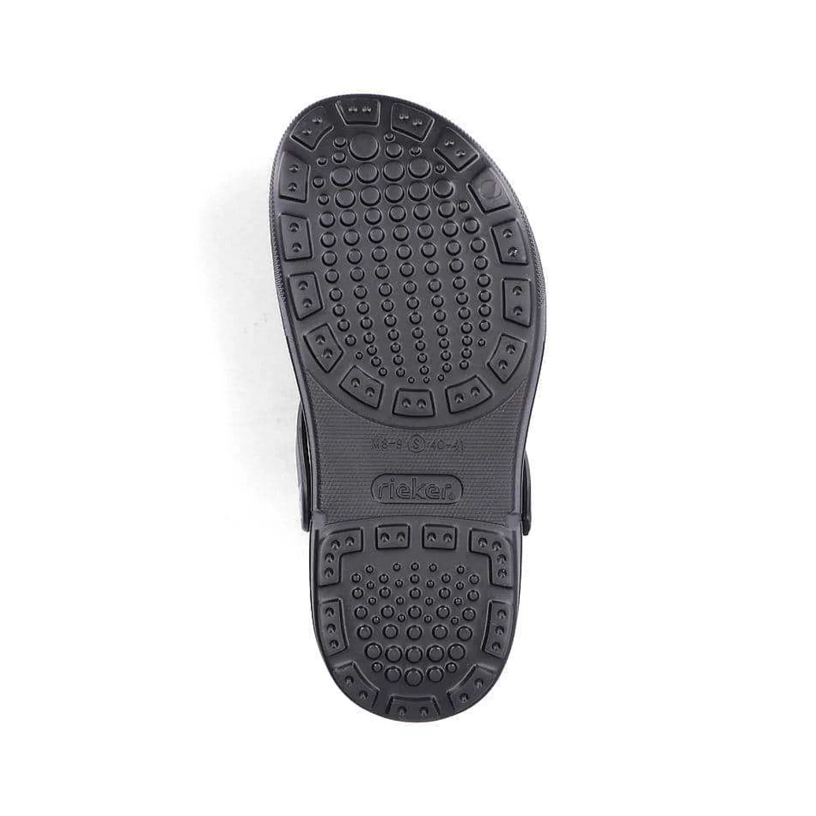 Rieker Mules & Slippers-Men'S Clogs Glossy Black