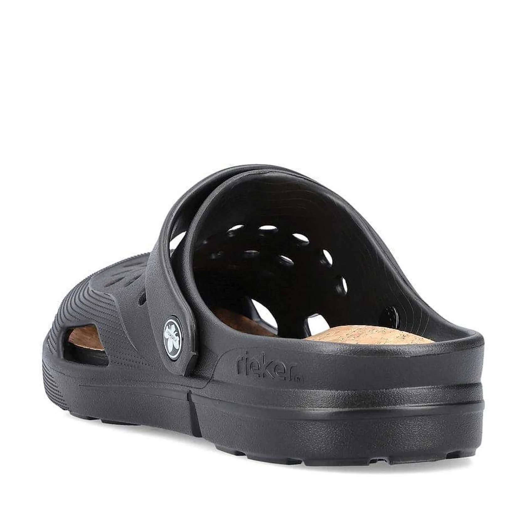 Rieker Mules & Slippers-Men'S Clogs Glossy Black