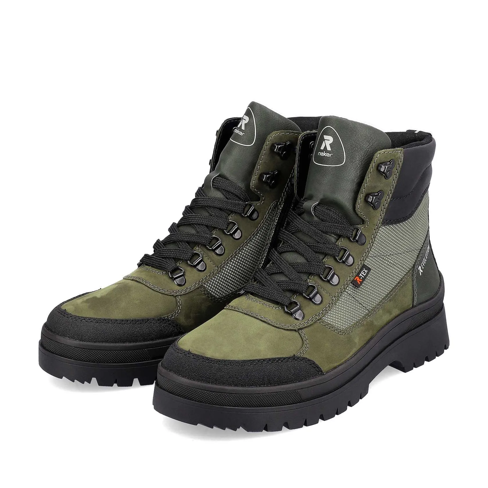 Rieker Boots-Men'S Corded Boots Khaki