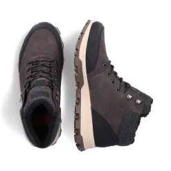 Rieker Boots-Men'S Corded Boots Coffee Brown