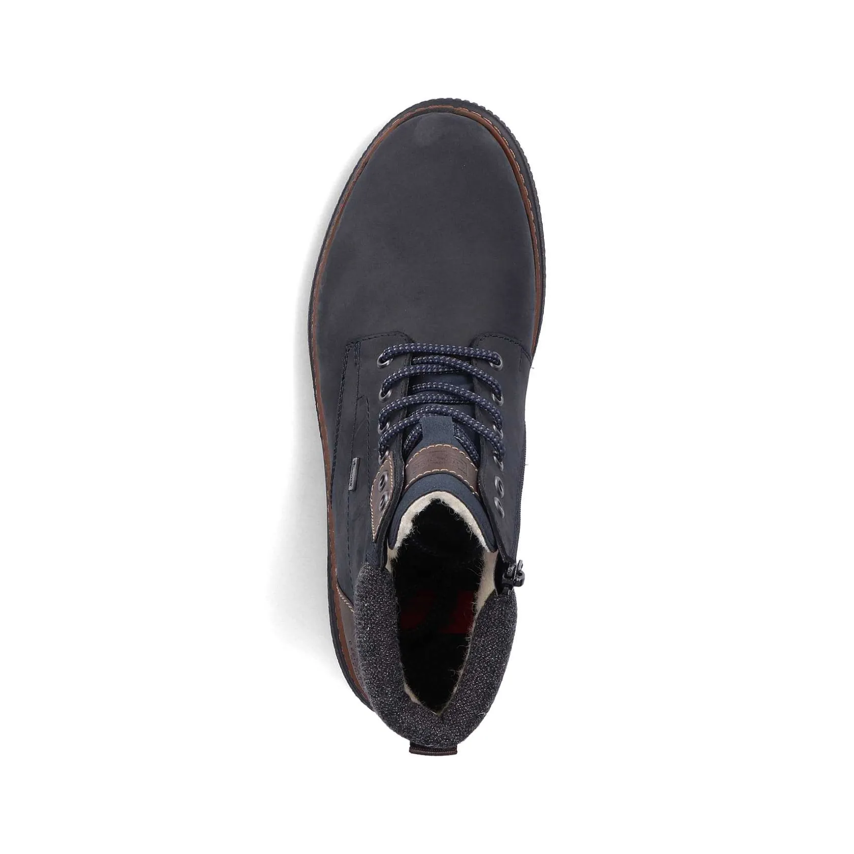Rieker Boots-Men'S Corded Boots Navy Blue