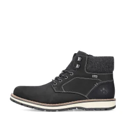 Rieker Boots-Men'S Corded Boots Deep Black
