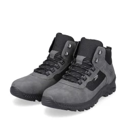 Rieker Boots-Men'S Corded Boots Granite Gray