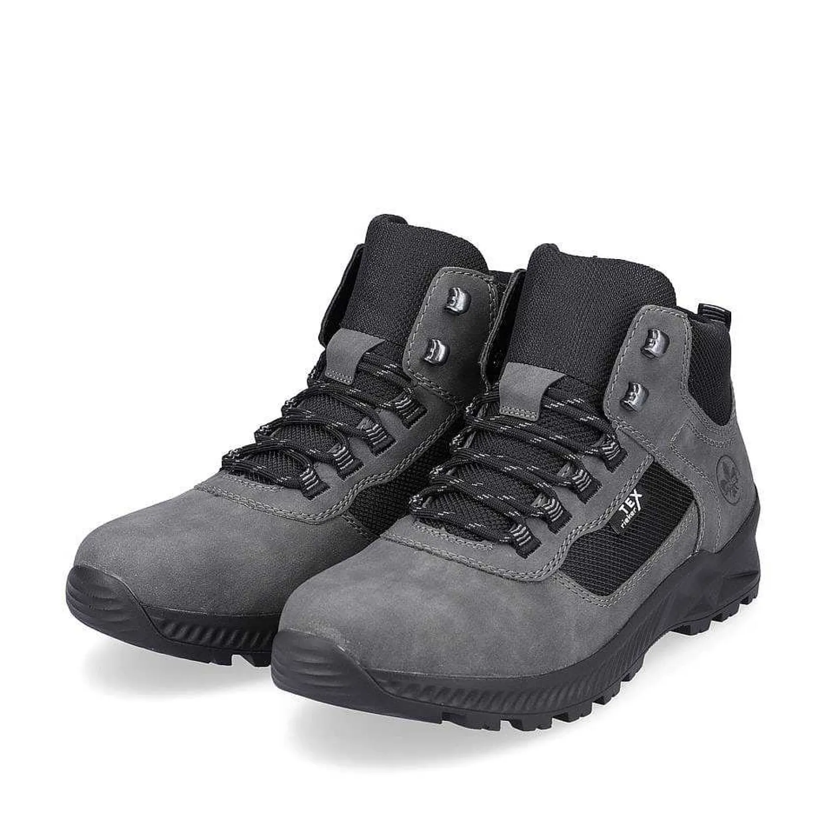 Rieker Boots-Men'S Corded Boots Granite Gray