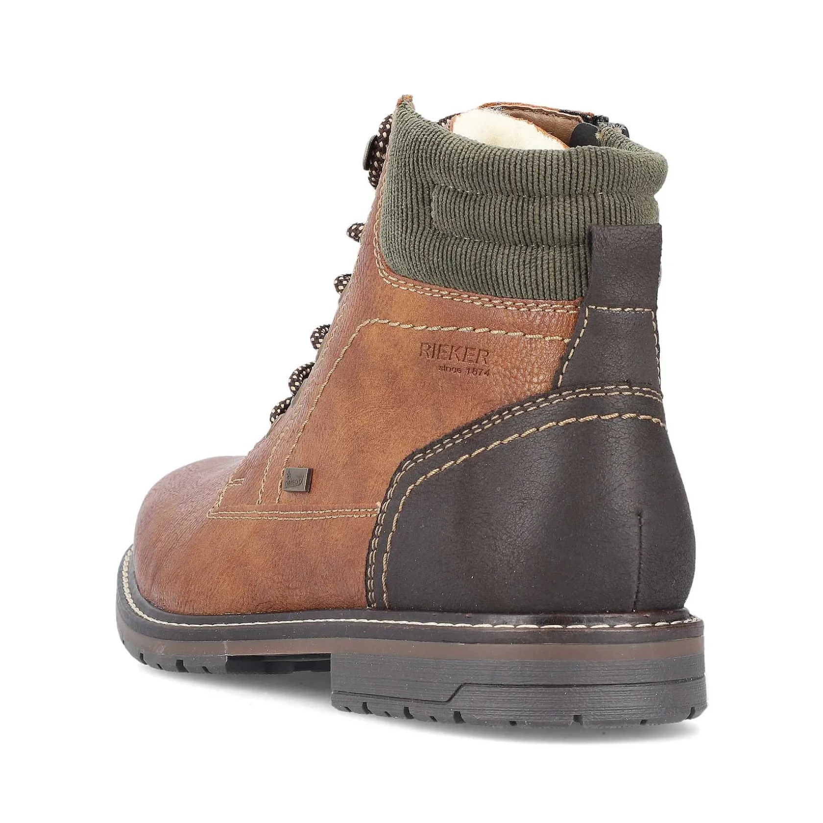 Rieker Boots-Men'S Corded Boots Light Brown