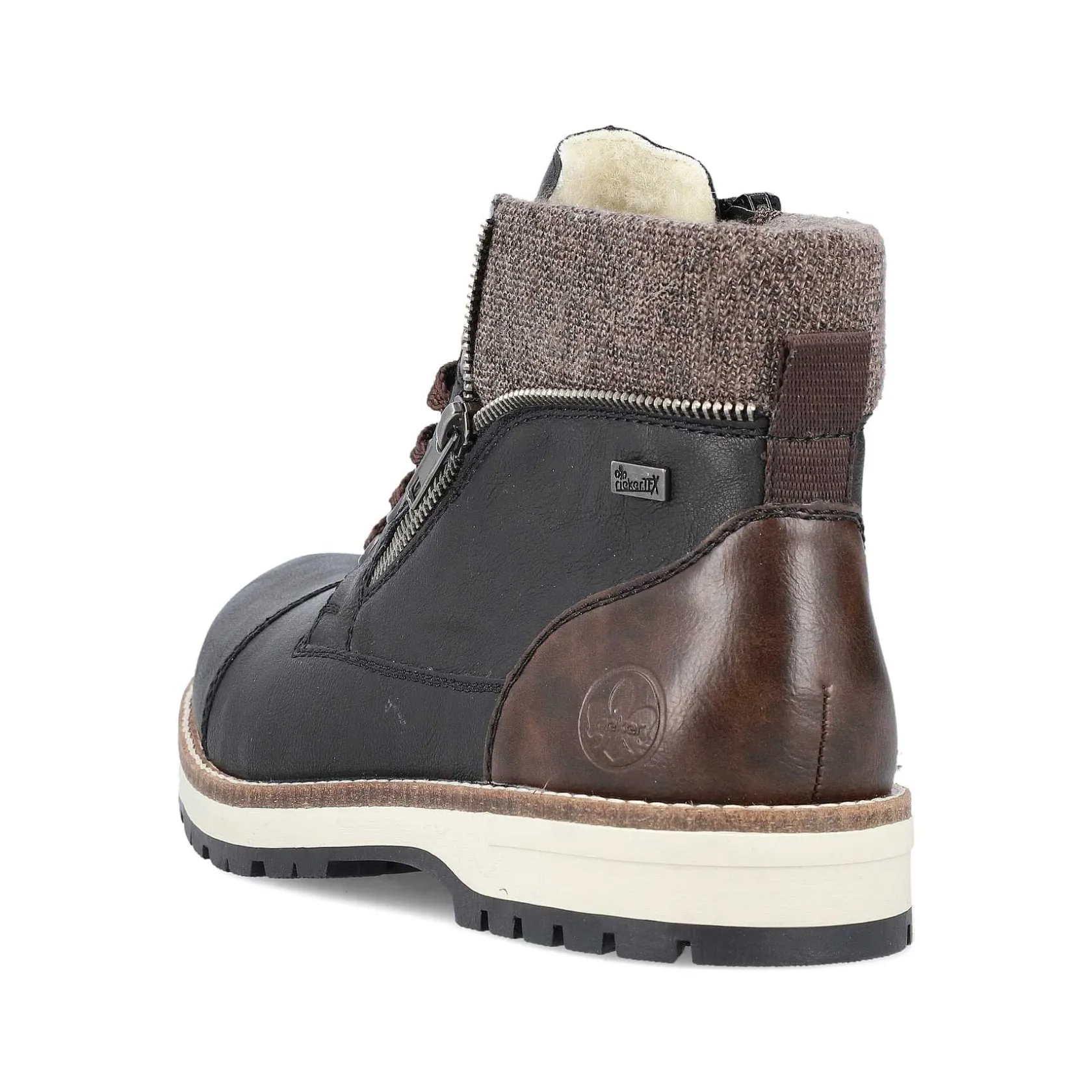 Rieker Boots-Men'S Corded Boots Night Black