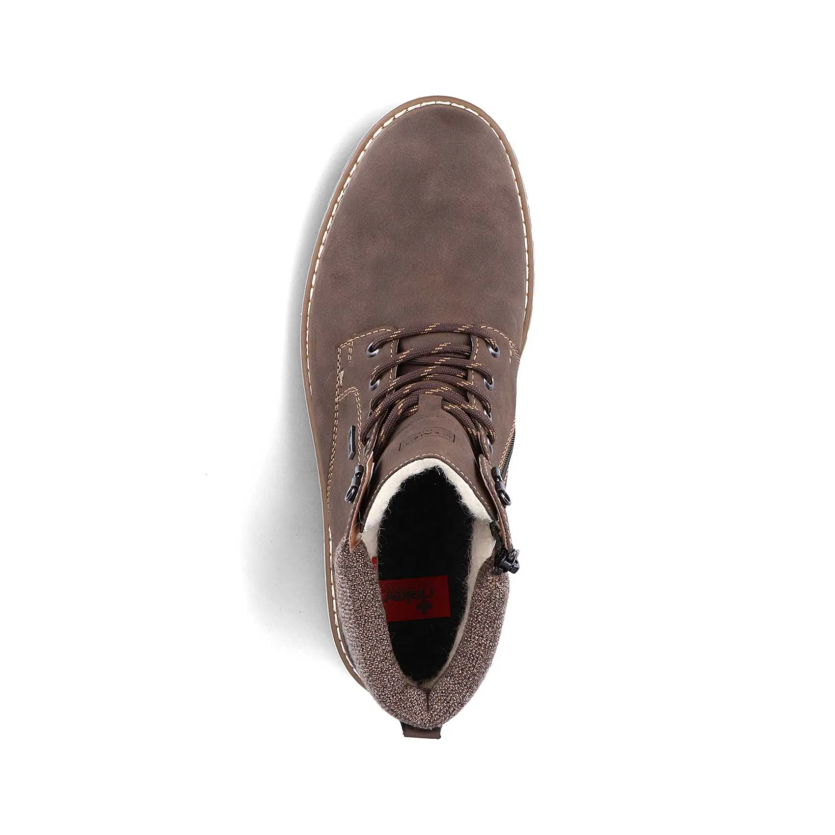 Rieker Boots-Men'S Corded Boots Tobacco Brown