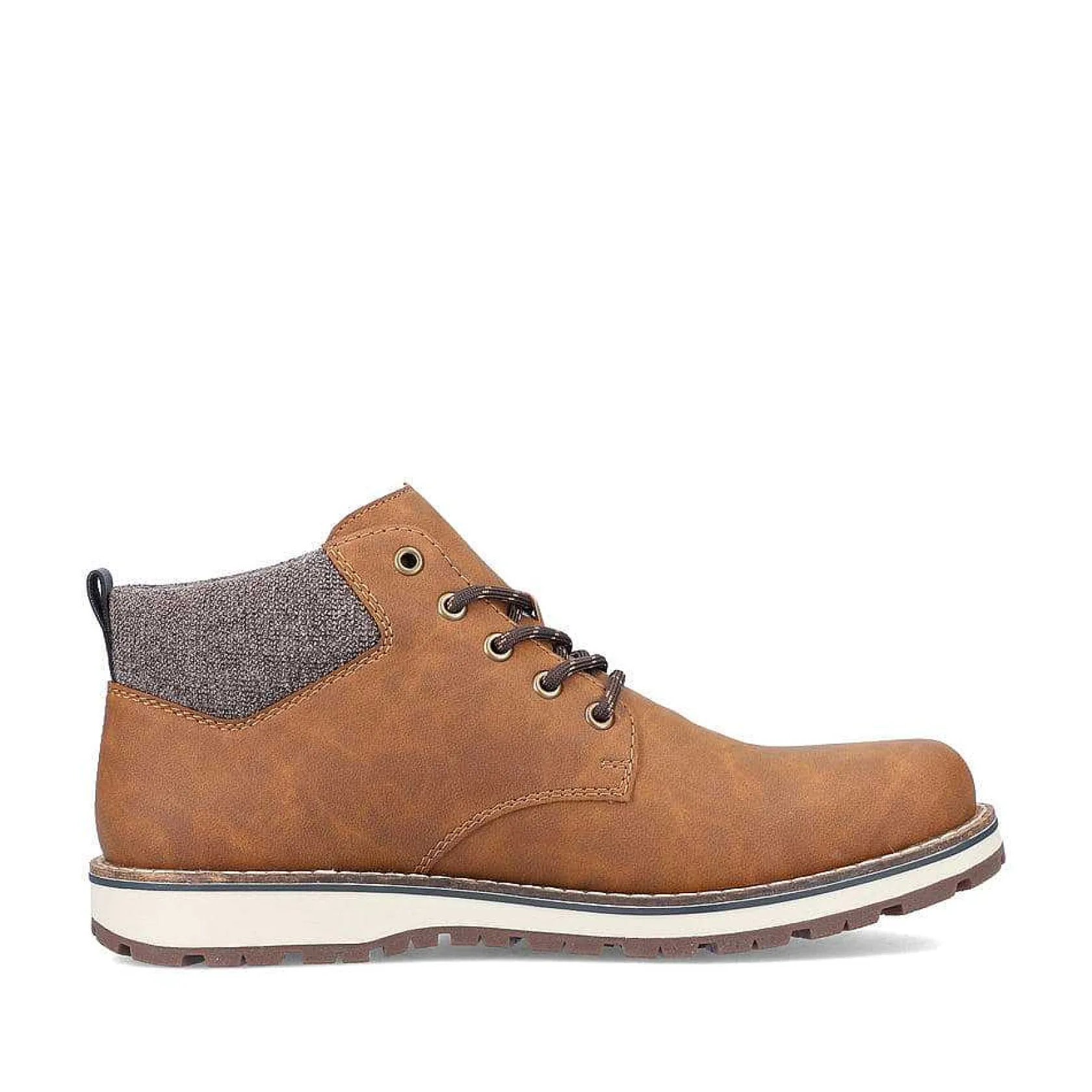 Rieker Boots-Men'S Corded Boots Caramel Brown