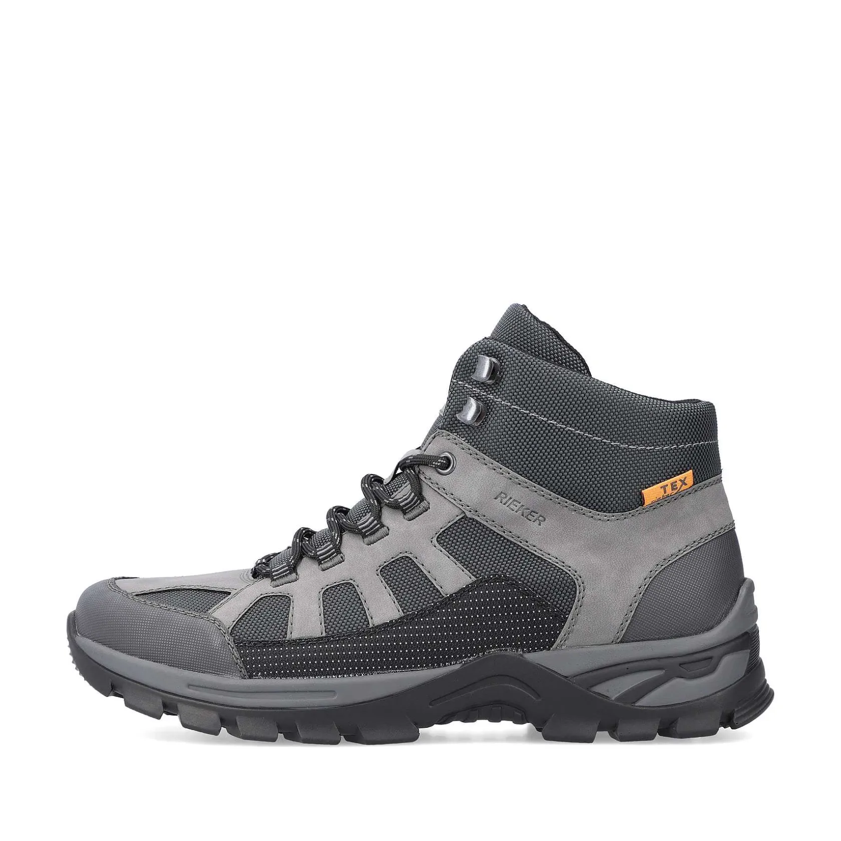 Rieker Boots-Men'S Corded Boots Platinum Gray