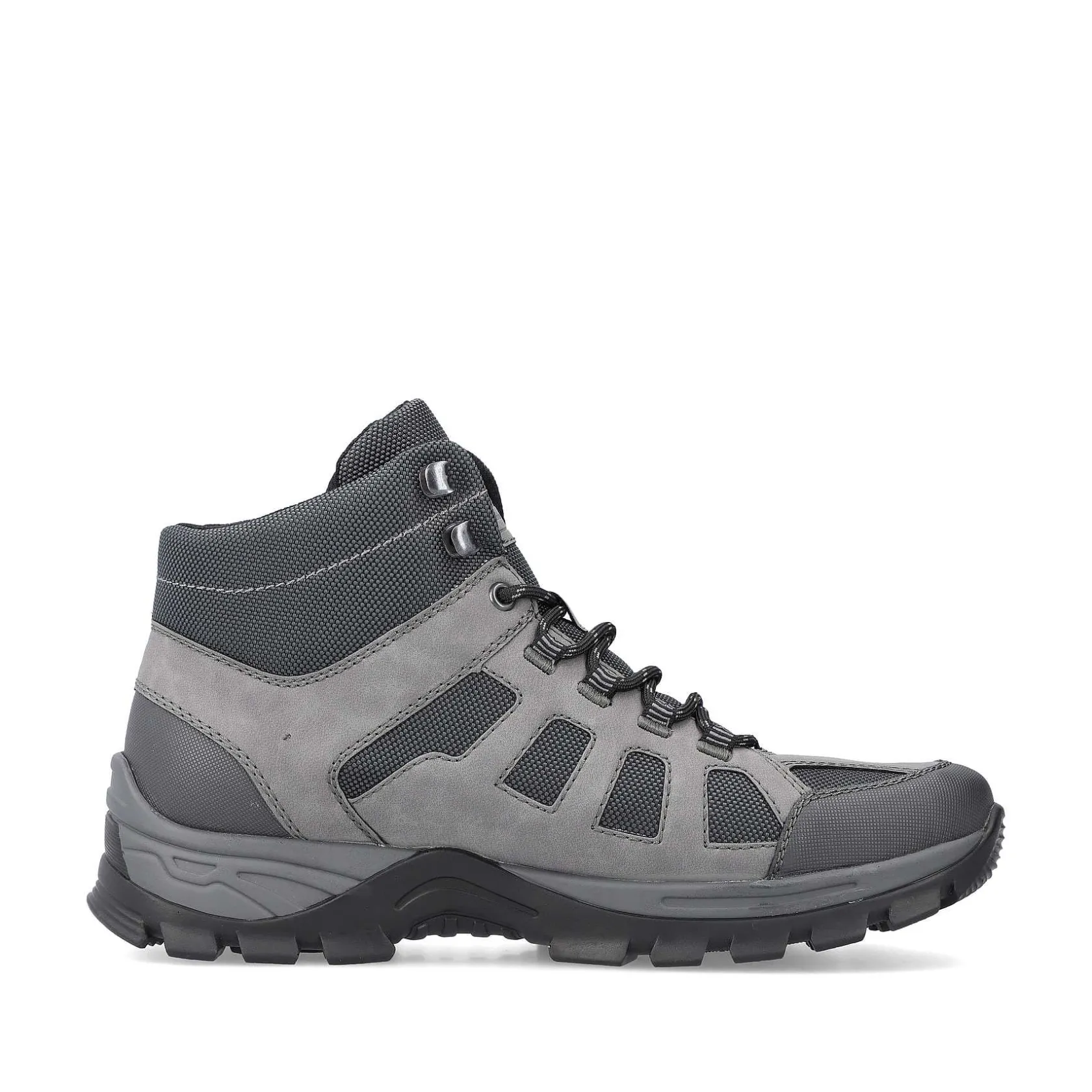 Rieker Boots-Men'S Corded Boots Platinum Gray