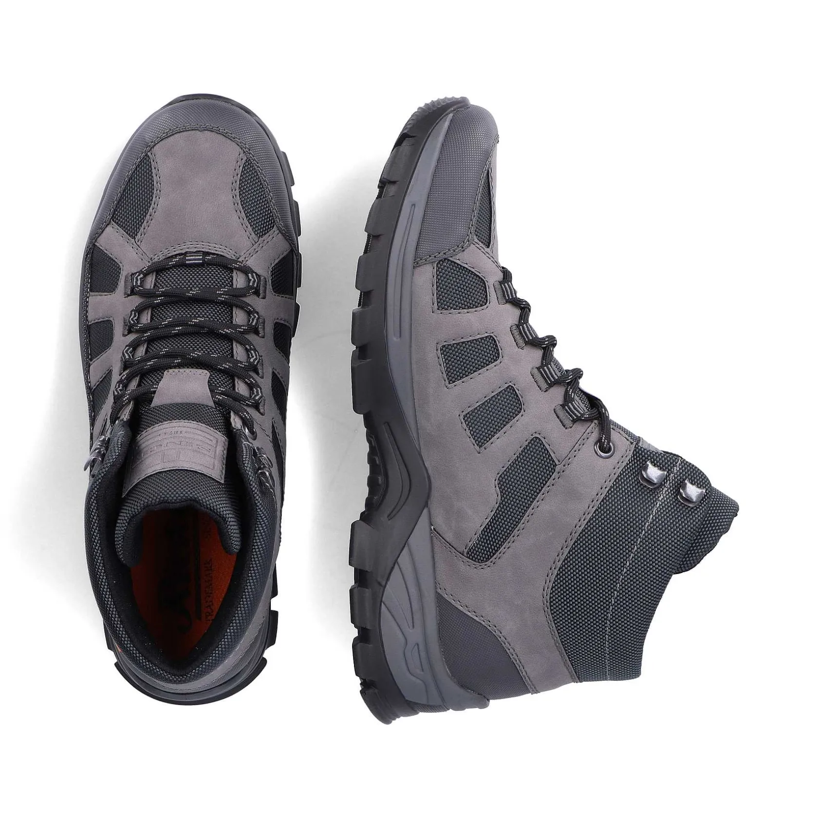 Rieker Boots-Men'S Corded Boots Platinum Gray