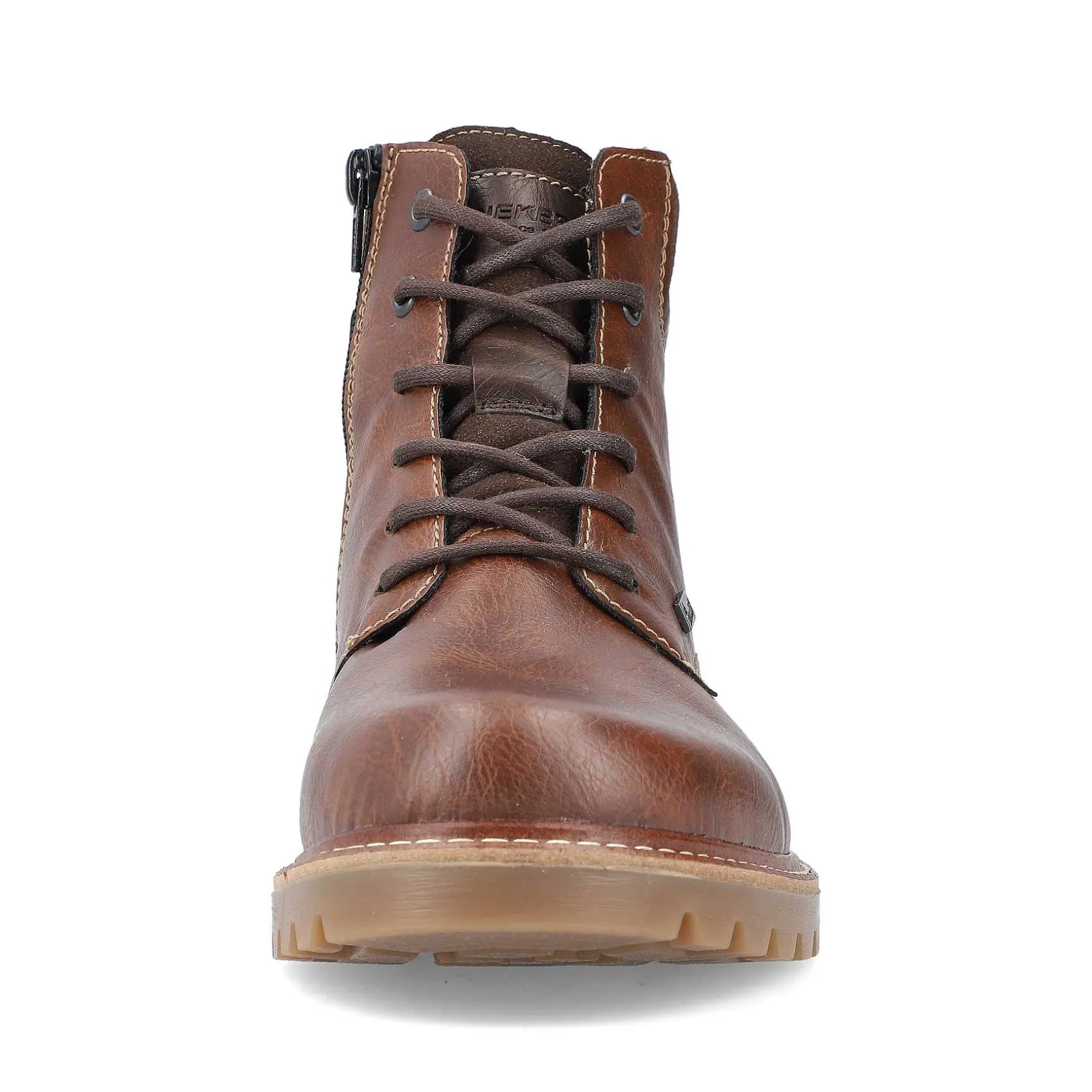 Rieker Boots-Men'S Corded Boots Chestnut Brown