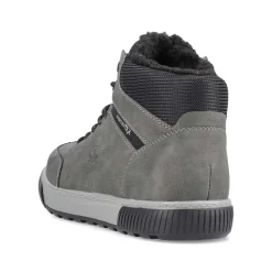 Rieker Boots-Men'S Corded Boots Steel Gray
