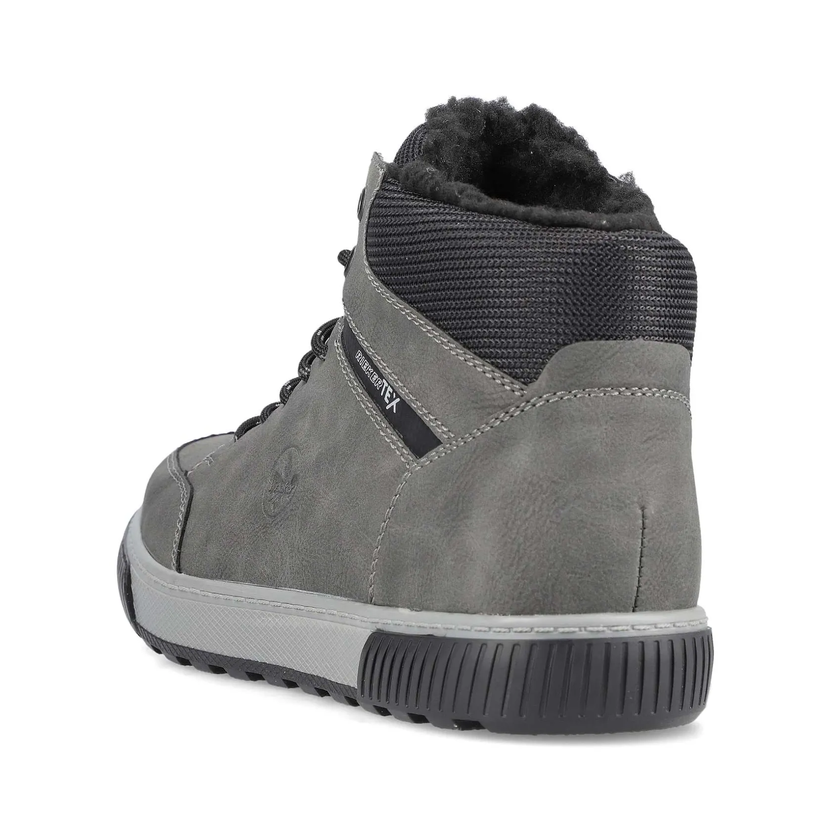 Rieker Boots-Men'S Corded Boots Steel Gray