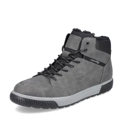 Rieker Boots-Men'S Corded Boots Steel Gray