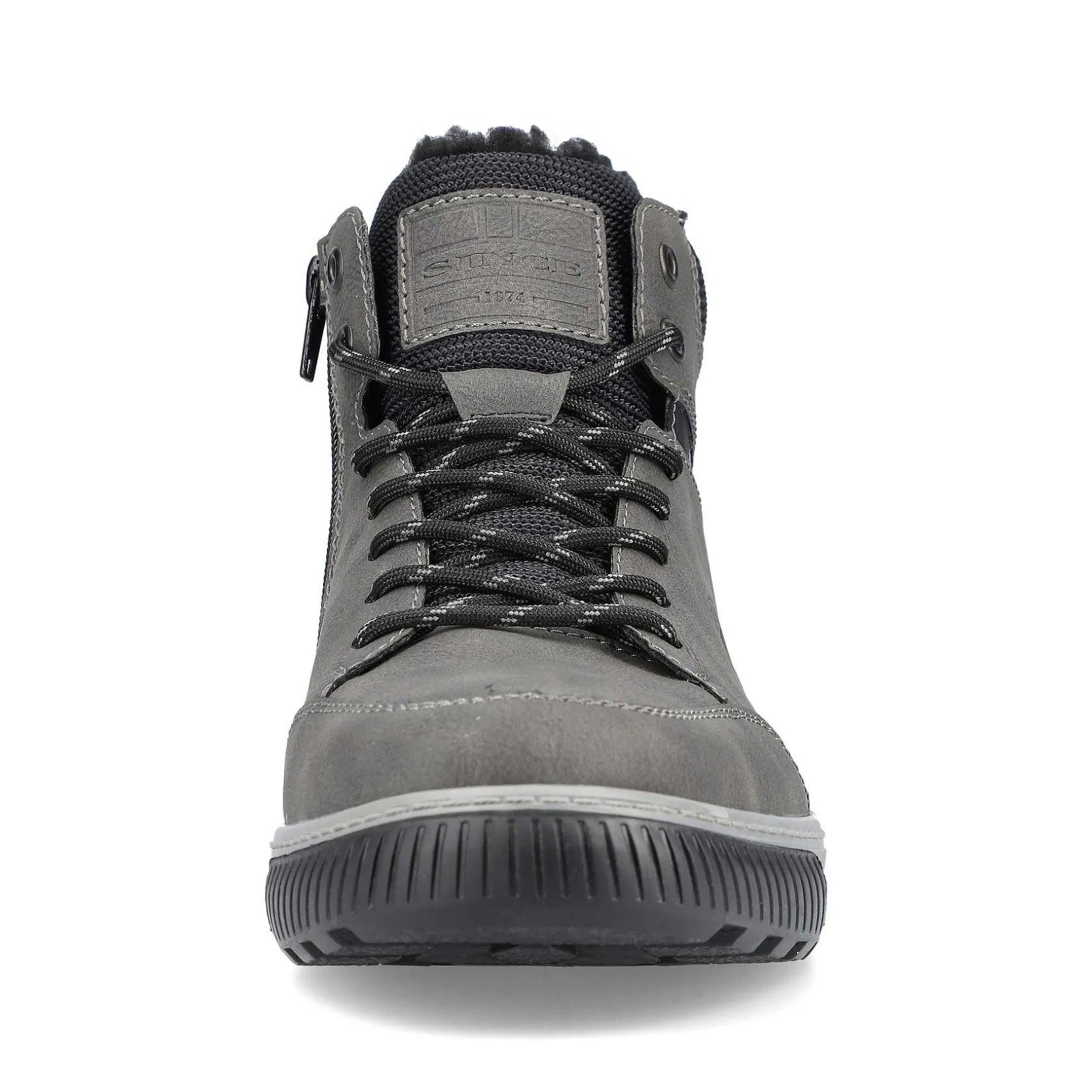 Rieker Boots-Men'S Corded Boots Steel Gray