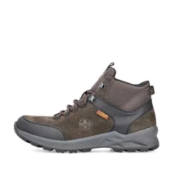 Rieker Boots-Men'S Corded Boots Coffee Brown