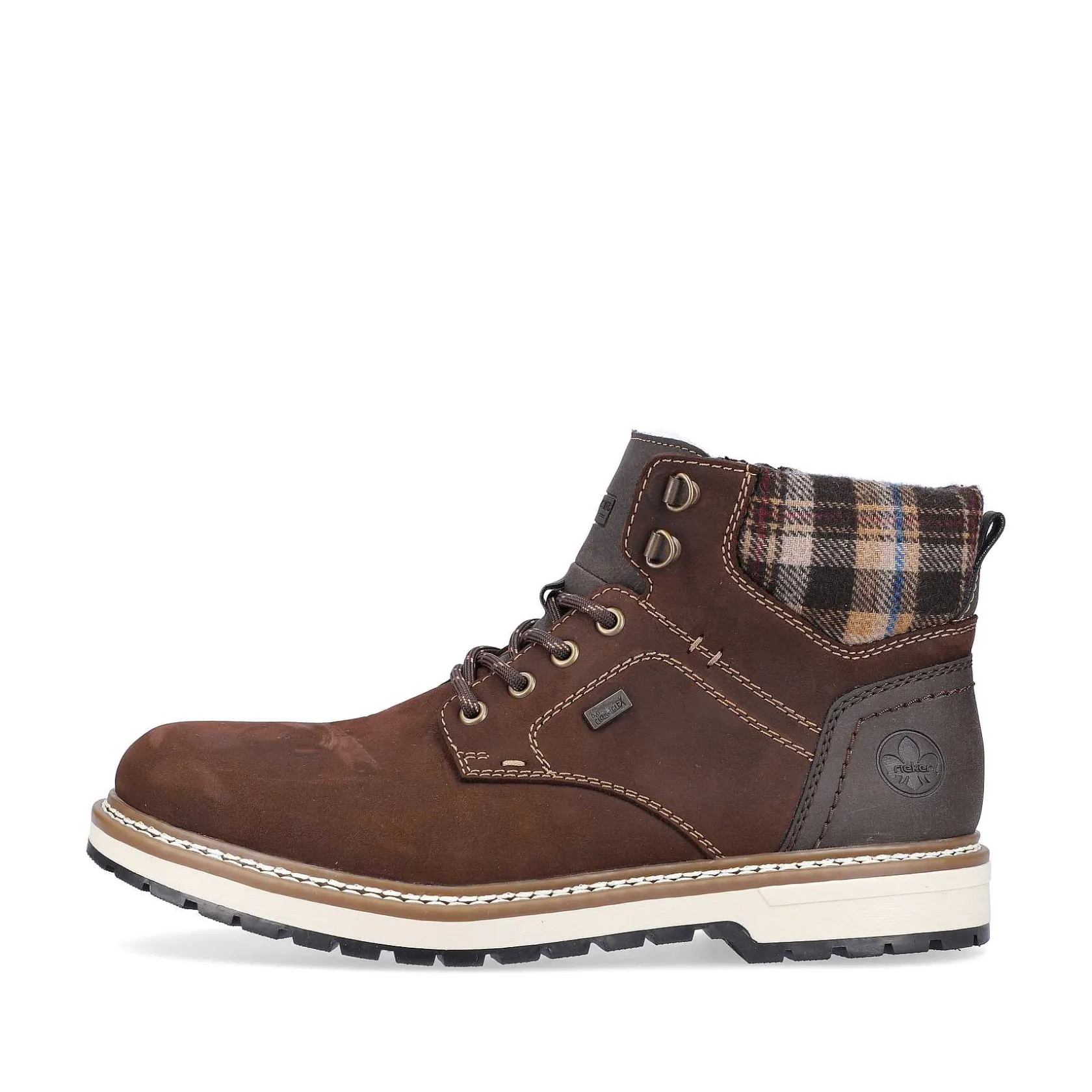Rieker Boots-Men'S Corded Boots, Nut Brown