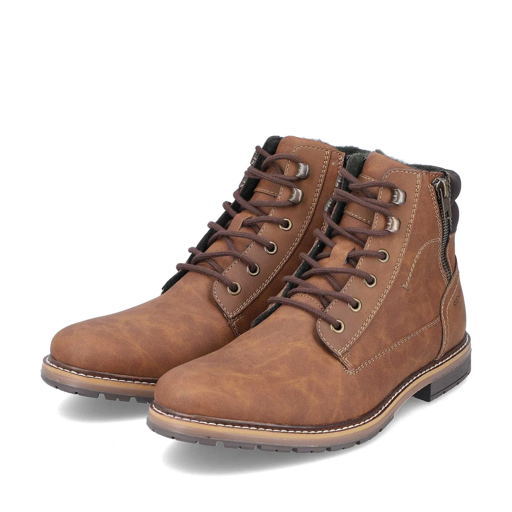 Rieker Boots-Men'S Corded Boots Light Brown