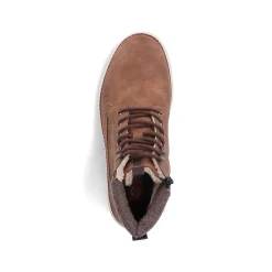 Rieker Boots-Men'S Corded Boots Coffee Brown