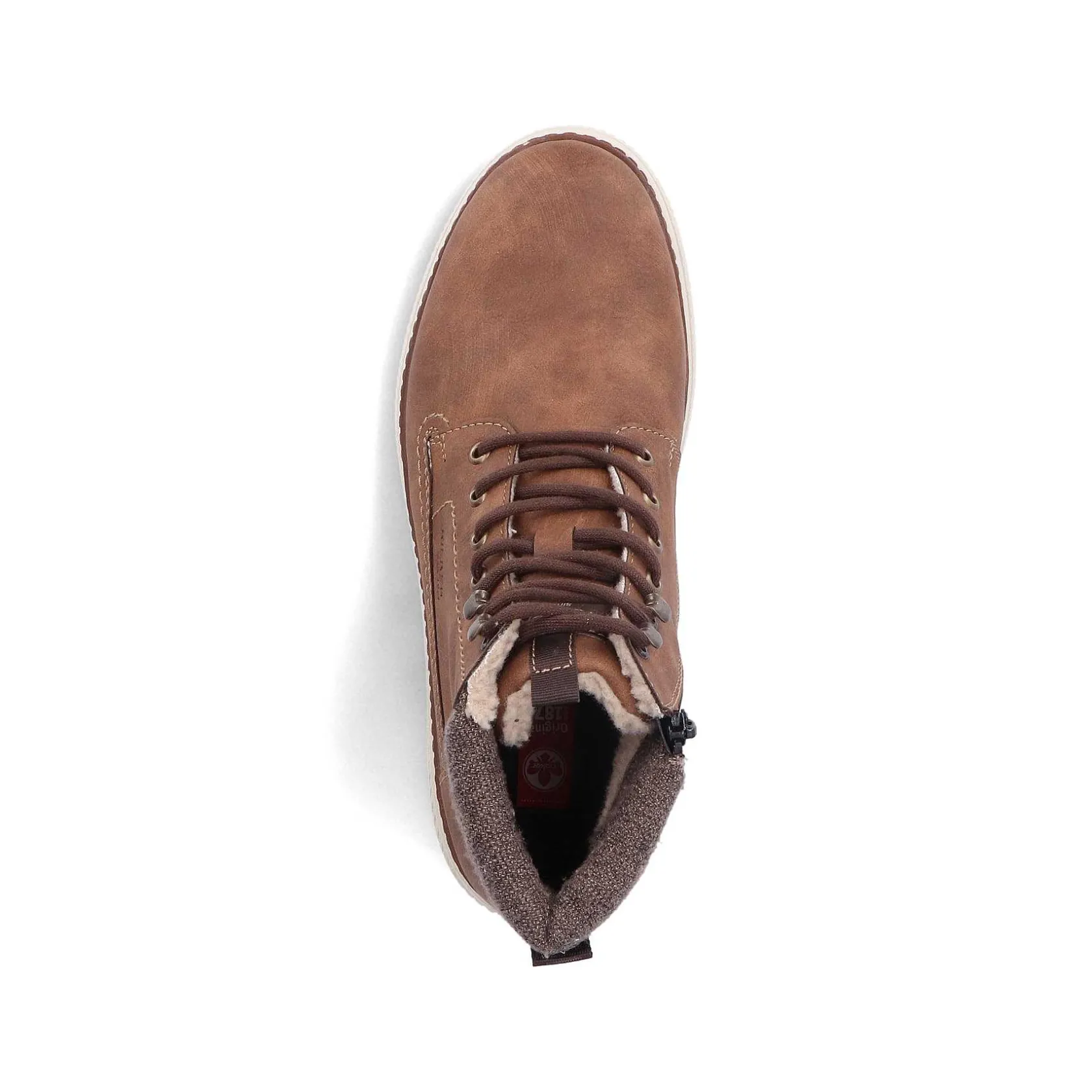 Rieker Boots-Men'S Corded Boots Coffee Brown